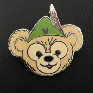 Disney Authentic Official Pin Trading 2013 Duffy- Peter pan Character Enamel Pin